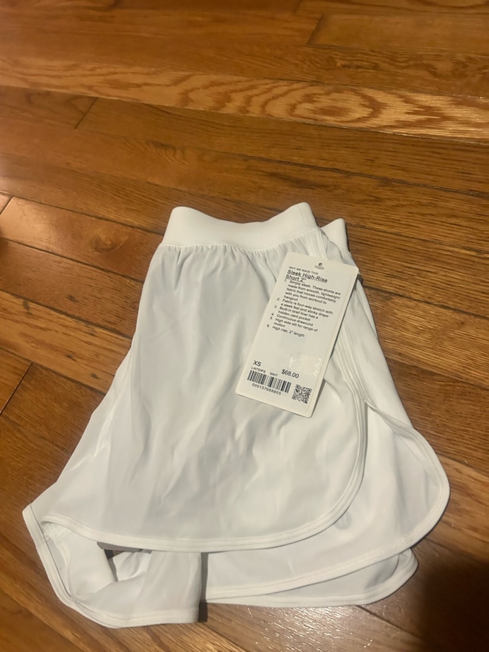 lululemon athletica White Athletic Shorts